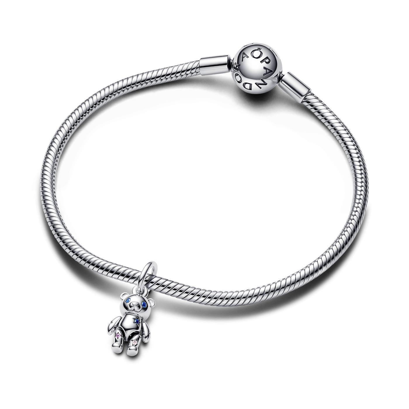 Pandora Beweglicher Teddybär-Anhänger-Charm