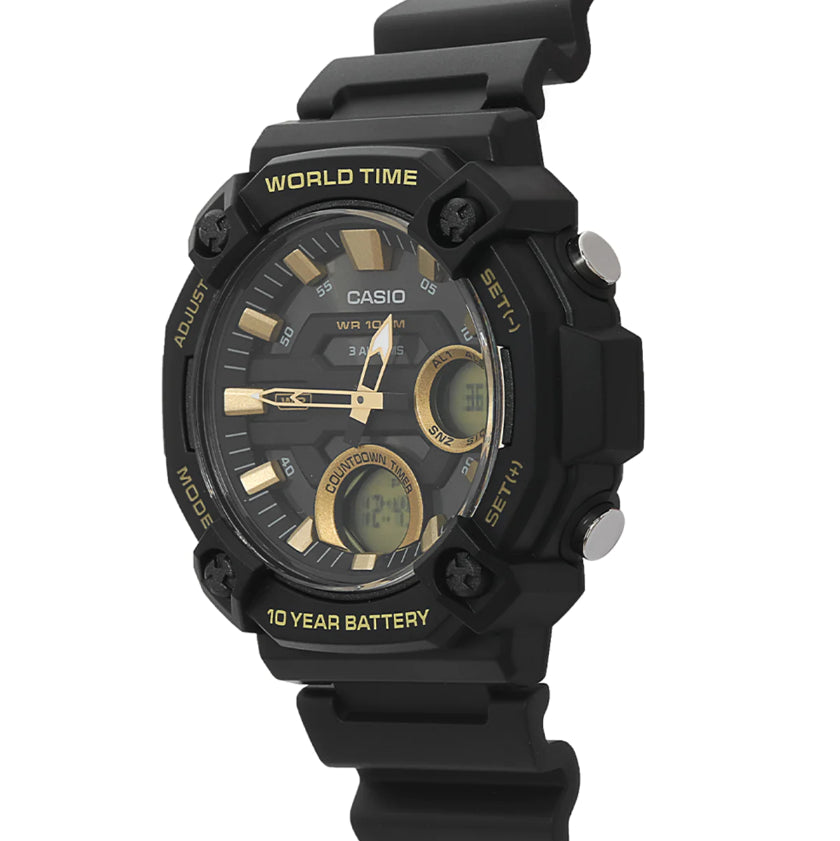 Casio AEQ-120W-9AVDF Analog-Digital Herrenuhr