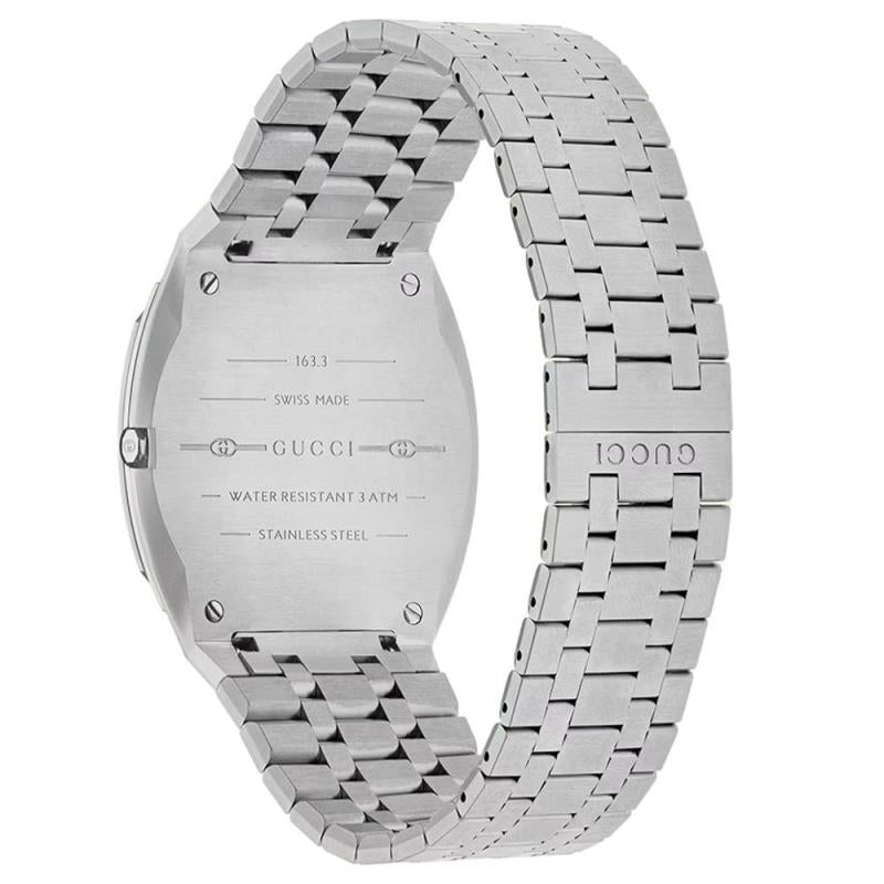 Gucci YA163410 25H Quartz Pink Dial Ladies Watch