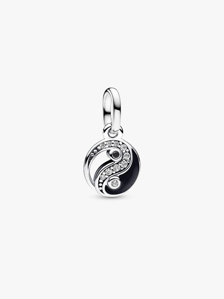 Yin and Yang sterling silver mini dangle  793454C01